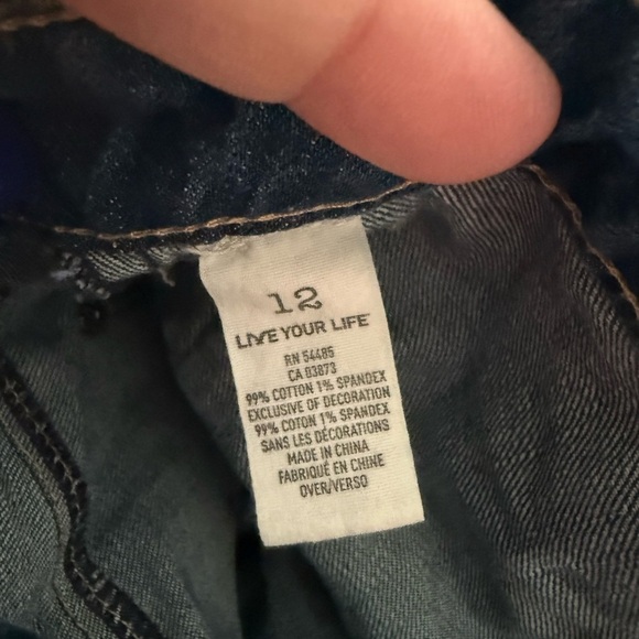 American Eagle Outfitters Women's Blue Denim Shorts - Picture 4 of 4